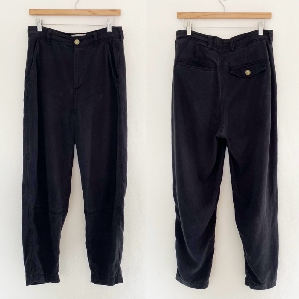 Everlane Black Utility Barrel Pants